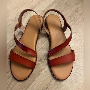 Cynthia Rowley Women’s Back Strap Sandal 10 NEW!